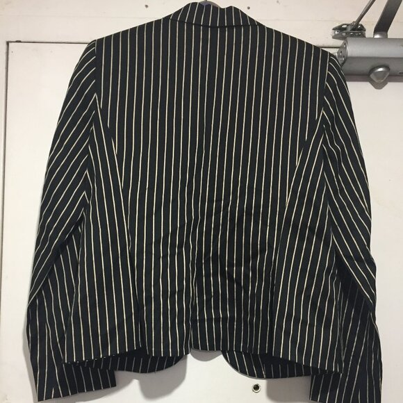 LAUREN RALPH LAUREN STRIPE BLAZERS SIZE 12 - Picture 5 of 9